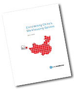 Considering China's Warehousing Options