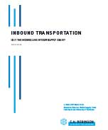 Inbound Transportation: Is it the Missing Link in Your Supply Chain?