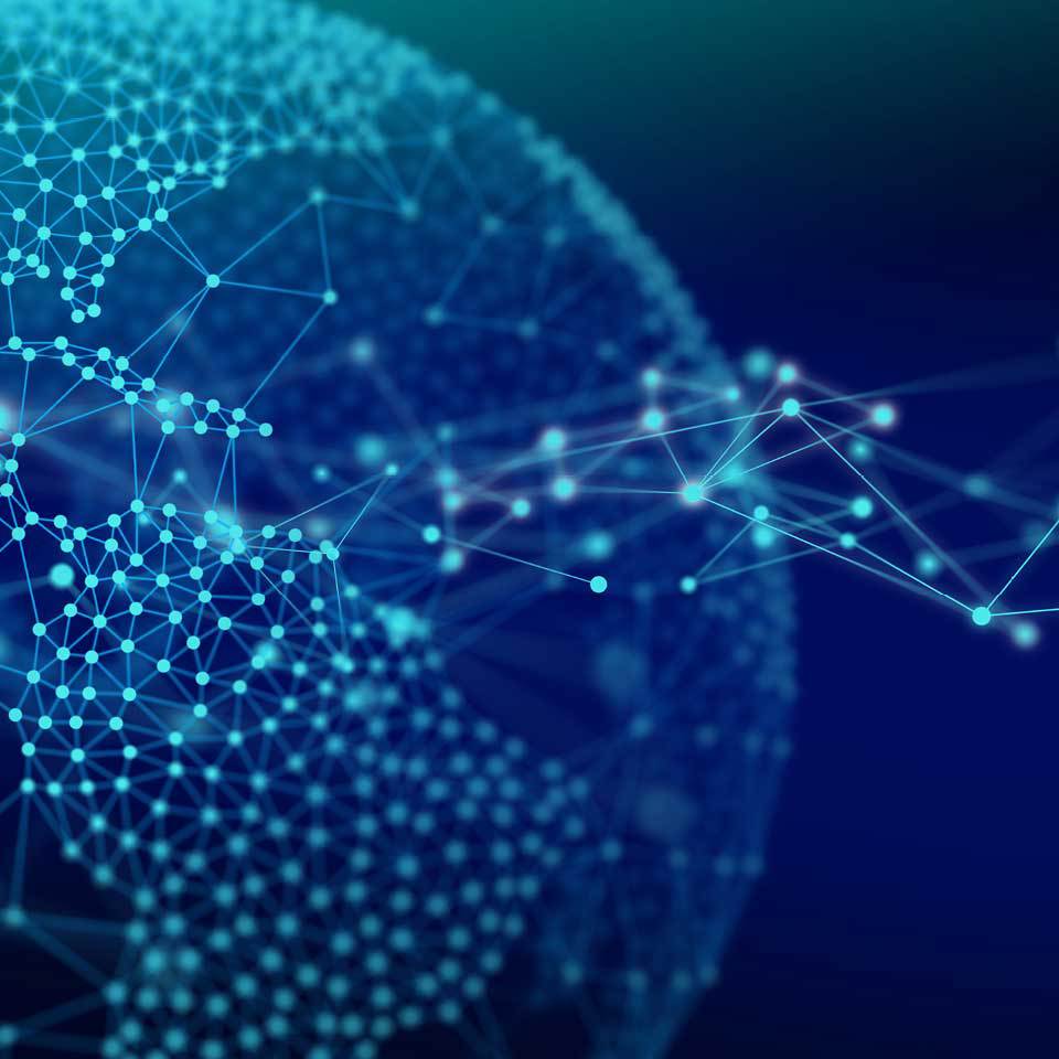 Abstract blue image | Transportation management systems