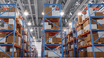 Warehouse operation that includes contract logistics