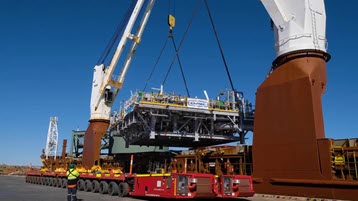 Project logistics ensures smooth delivery of large heat exchanger