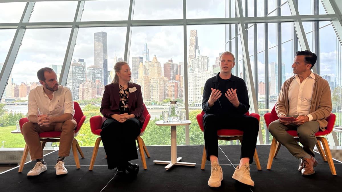 Climate week panel