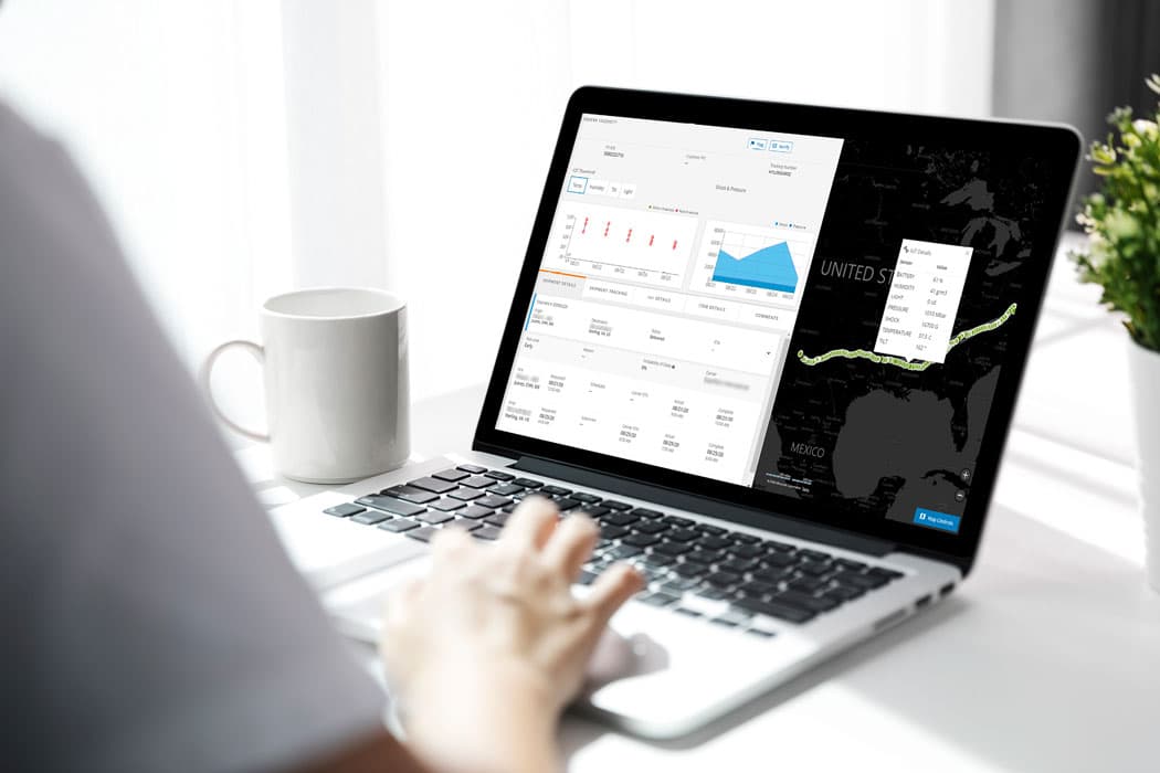 Supply chain visibility with iOT