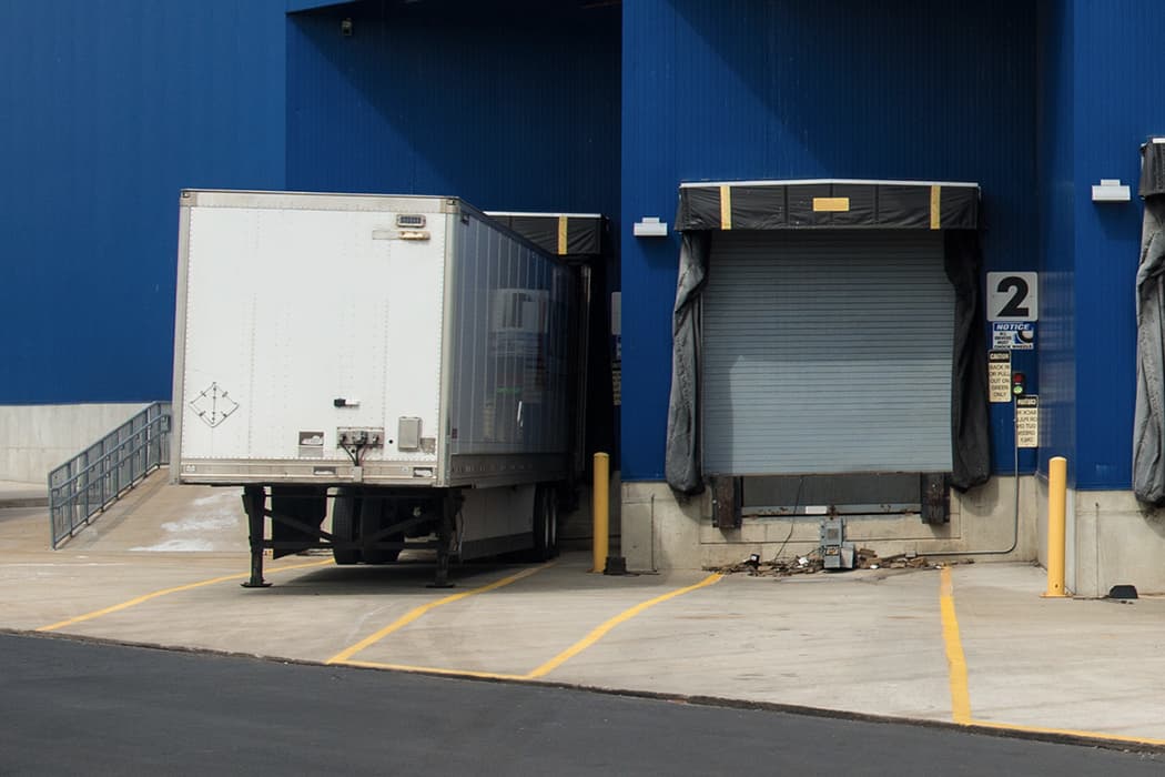 Capacity blog - truck in loading dock