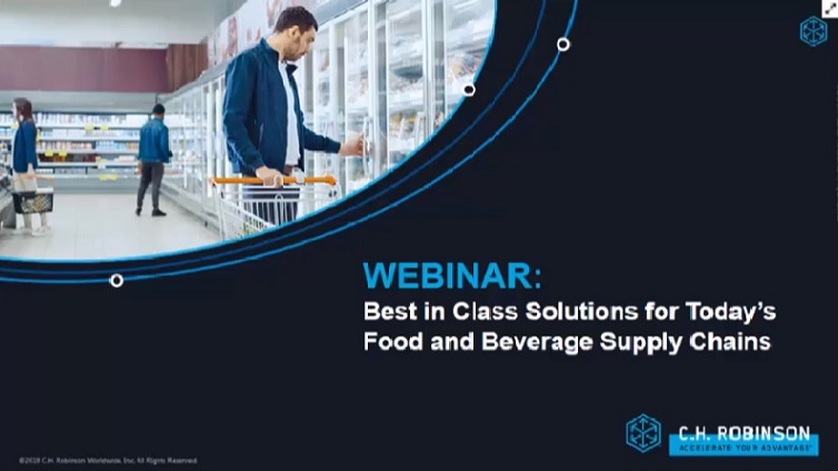 webinar best in class solutions for todays food and beverage supply chain