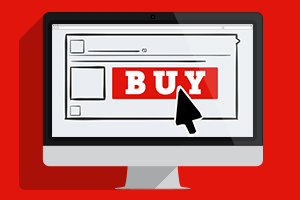Ecommerce cartoon image
