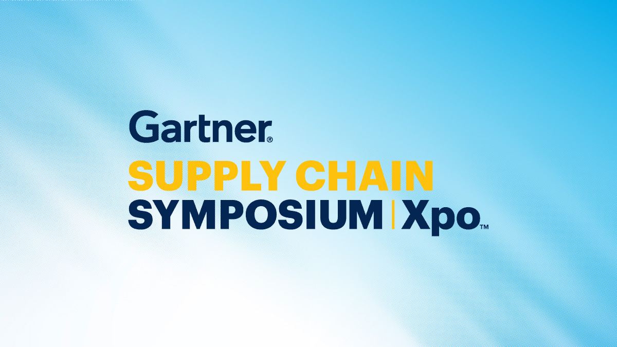 2022 Gartner® Supply Chain Symposium | Xpo™