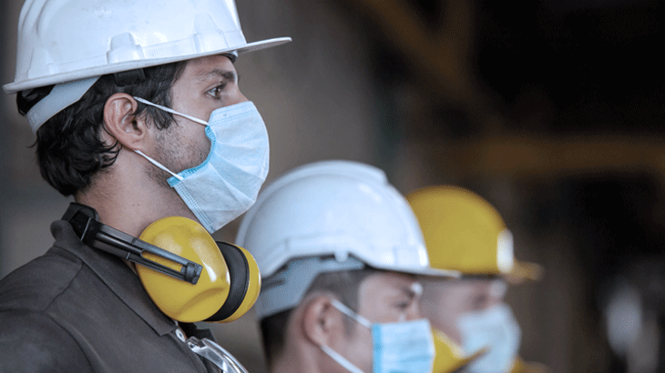 C.H. Robinson employee managing a PPE shipment