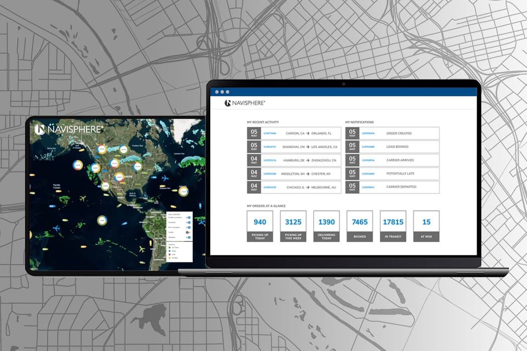 Navisphere screenshots | TMS solution by C.H. Robinson