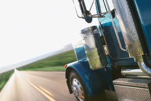 Semi truck crop: Multi-stop trucking
