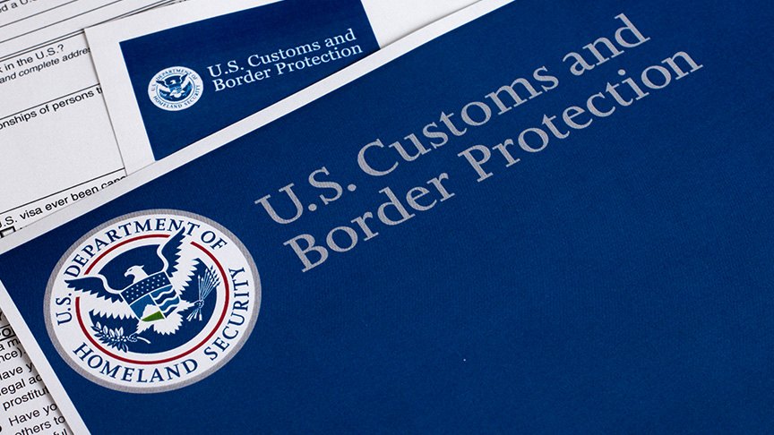 Cover of U.S. Customs and Border Protection document