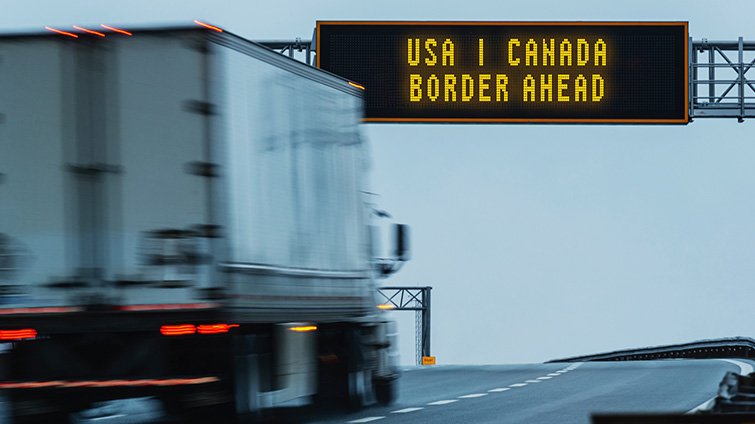 C.H. Robinson cross border freight market update